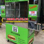 xe bán bánh mì xôi