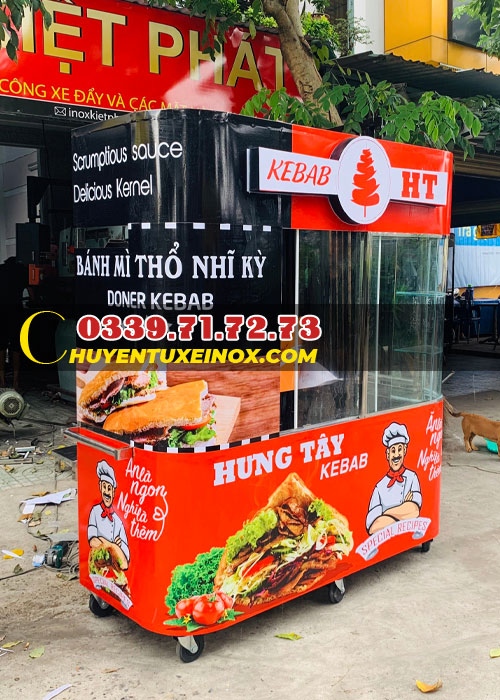 xe bánh mì doner kebab