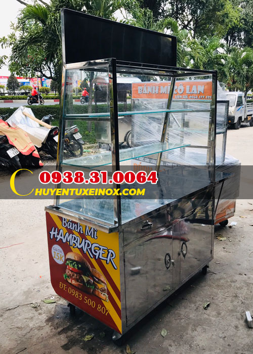 Địa chỉ mua xe bánh mì ở TPHCM 2023 ĐẸP + GIÁ RẺ mà bạn không thể bỏ qua 2 Xe bánh mì