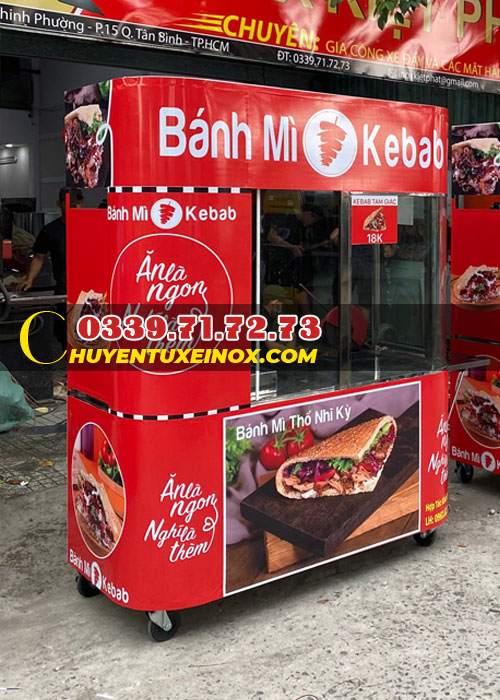 Inox Kiệt Phát Mở Bán Bánh Mì Doner Kebab Cho Người Mới 2023 2 Bánh Mì Doner Kebab