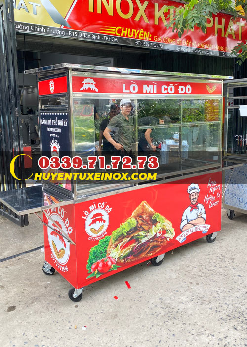 Mua Xe Bánh Mì Doner Kebab Cũ Coi Chừng Tiền Mất, Tật Mang! 2 Xe Bánh Mì Doner Kebab