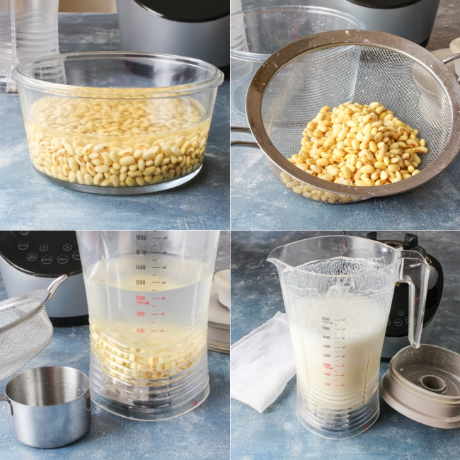 Cách nấu sữa đậu nành
