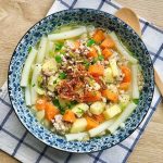 Cach nau nui thit bam